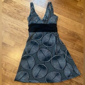 Patagonia Black and Gray Margot Dress